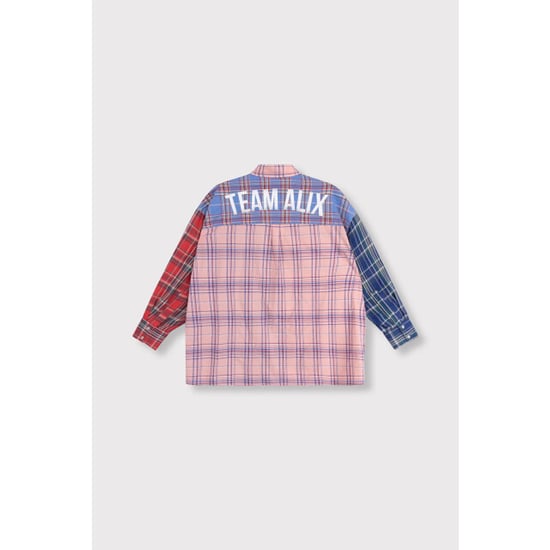 Alix The Label Check mix blouse - - Image 2