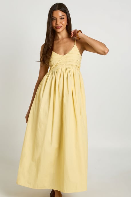 Ruched Bust Strappy Midaxi Dress - Image 3