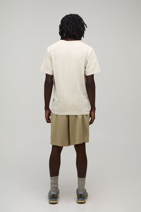Baggy Fit Printed Mesh Jersey Short - Image 2