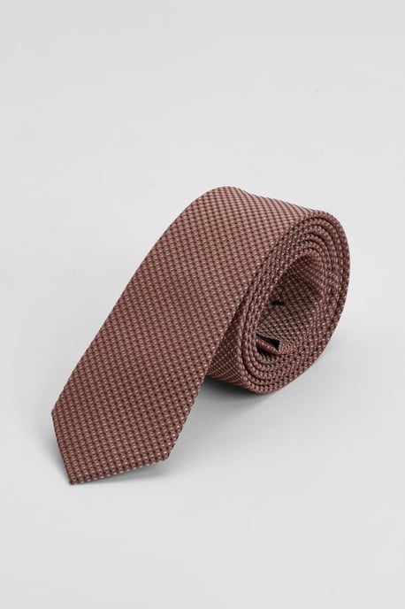 Light Brown Textured Tie - Image 1