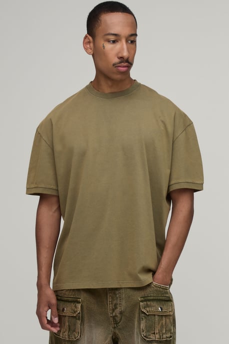 Essential Washed Oversized T-Shirt - Image 1