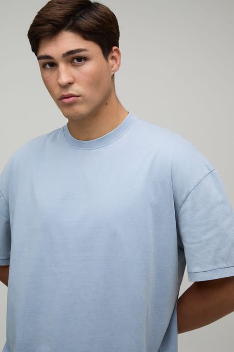 Essential Washed Oversized T-Shirt - Image 3