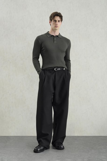 Slim Fit Polotröja - Image 2
