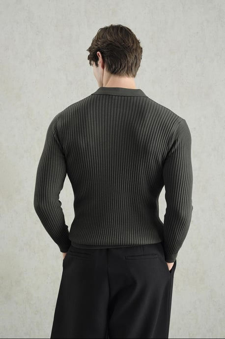 Slim Fit Polotröja - Image 5