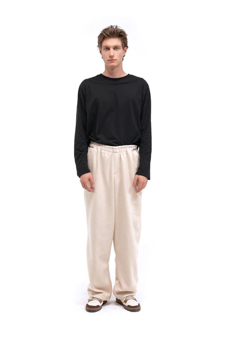 Heren Relaxed Fit Wijde Pijpen Instapbroek - Image 1