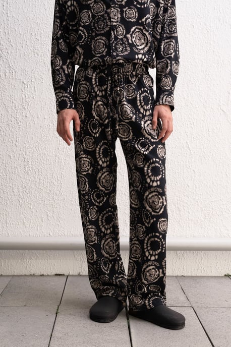 Wide Leg Relaxed Fit Pants - Image 5