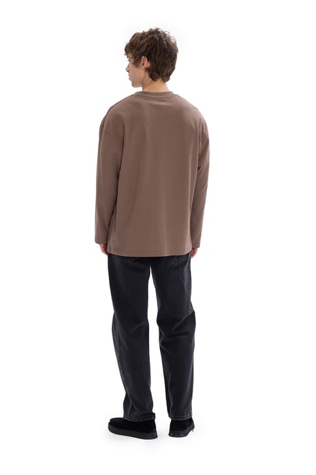 Crew Neck Långärmad T-shirt - Image 3