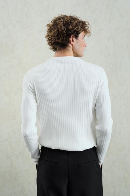 Slim Fit långärmad skjorta med krage - Image 2