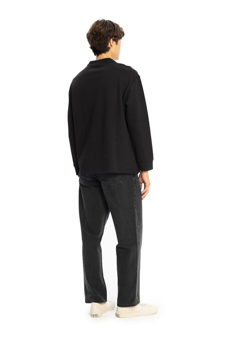 Regular Fit Polokrage Knapp T-shirt - Image 5