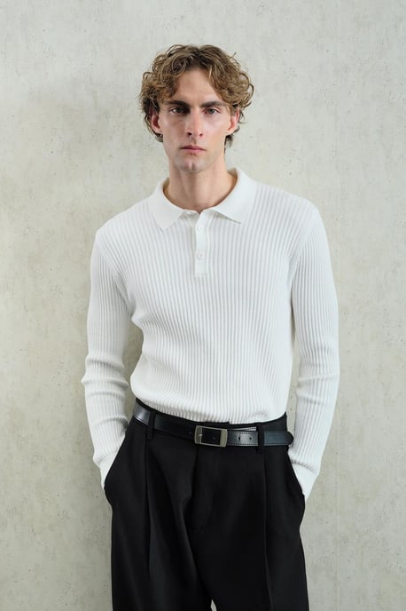 Slim Fit Polo T-shirt - Image 1