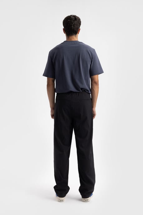 Avslappnad passform logotryckt T-shirt med rund hals - Image 3