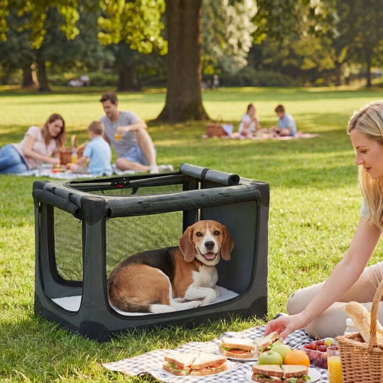 4goodz Reismand opvouwbaar met kussen voor honden tot 31kg leger - Image 3