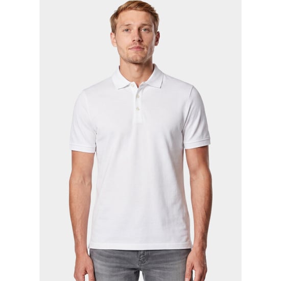 Born with Appetite Polo heren arto polo bwa25108ar22/100 white - Image 1