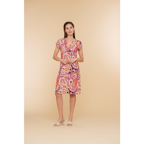 Geisha Dress short sleeves aop dessin - Image 2