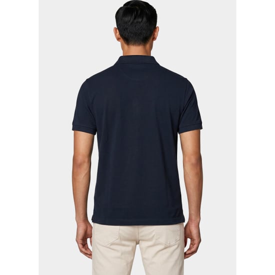 Bos Bright Blue Scotland blue polo heren boris polo spe25108bo40sb/290 navy - Image 2