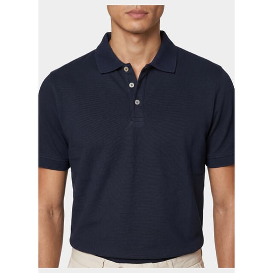 Bos Bright Blue Scotland blue polo heren boris polo spe25108bo40sb/290 navy - Image 4