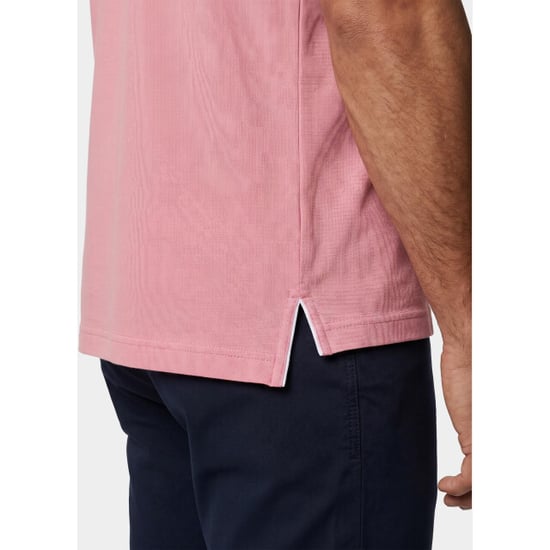 Bos Bright Blue Scotland blue polo heren brick polo plain contrast col spe25108br06sb/738 candy - Image 4