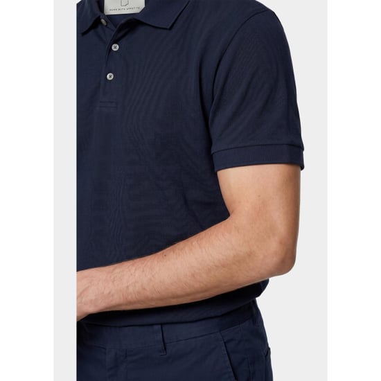 Born with Appetite Polo heren arto polo bwa25108ar22/290 navy - Image 4