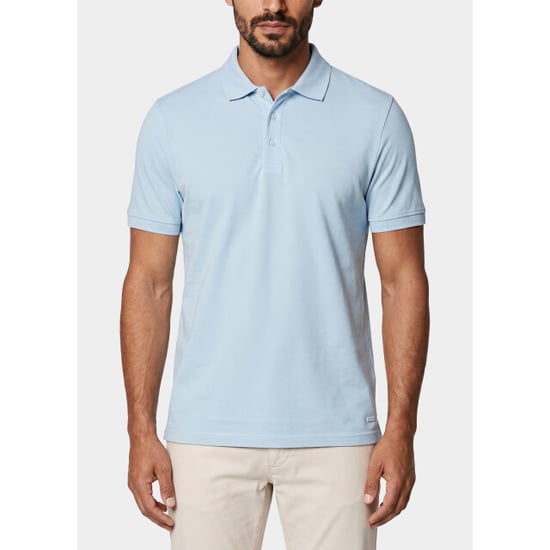 Born with Appetite Polo heren arto polo bwa25108ar22/210 light blue - Image 1