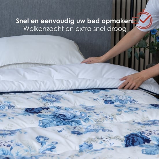 Avenue luxe en makkelijk dekbed zonder overtrek – hoesloos lits-jumeaux dekbed - Image 3