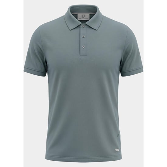 Born with Appetite Polo heren arto polo bwa25108ar22/942 steel - Image 4