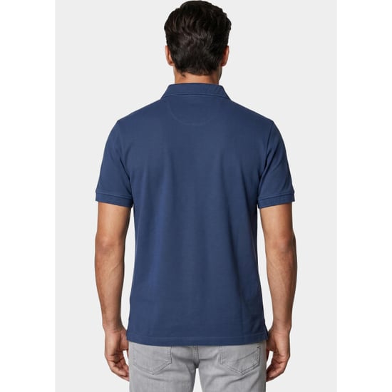 Bos Bright Blue Scotland blue polo heren boris polo spe25108bo40sb/268 jeans blue - Image 2