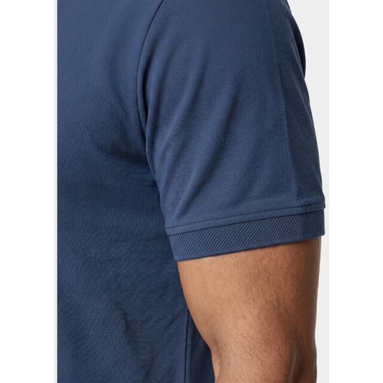 Bos Bright Blue Scotland blue polo heren boris polo spe25108bo40sb/268 jeans blue - Image 3