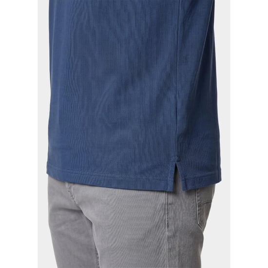 Bos Bright Blue Scotland blue polo heren boris polo spe25108bo40sb/268 jeans blue - Image 4