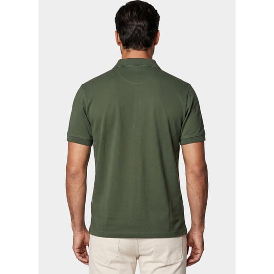 Bos Bright Blue Scotland blue polo heren boris polo spe25108bo40sb/367 olive night - Image 4