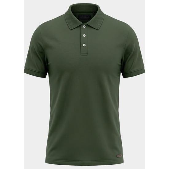 Bos Bright Blue Scotland blue polo heren boris polo spe25108bo40sb/367 olive night - Image 6