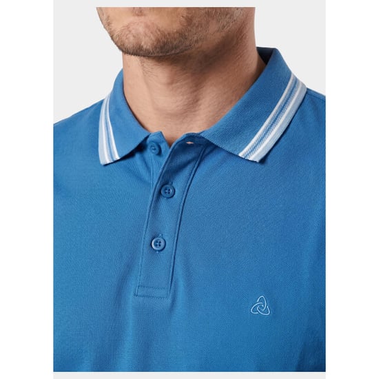 Bos Bright Blue Scotland blue polo heren brick polo plain contrast col spe25108br06sb/241 true blue - Image 4