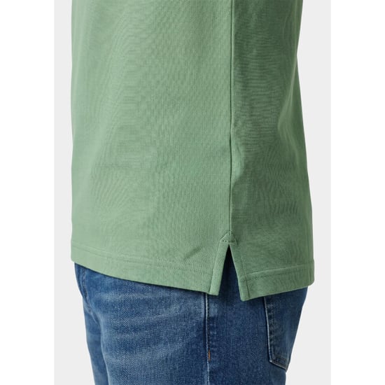 Bos Bright Blue Scotland blue polo heren brick polo plain contrast col spe25108br06sb/343 surf side - Image 4