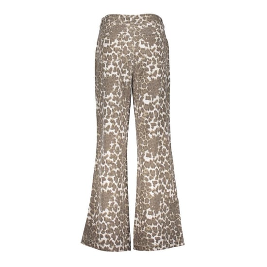 Geisha Jeans wide leopard zand dessin - Image 2