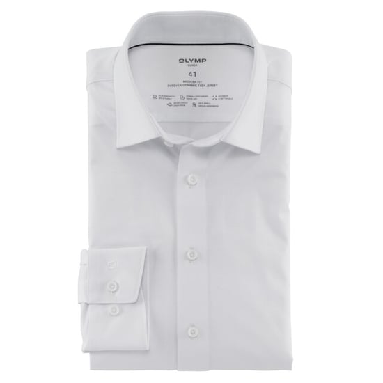 Olymp Luxor 24/7 modern fit overhemd met lange mouwen - Image 1