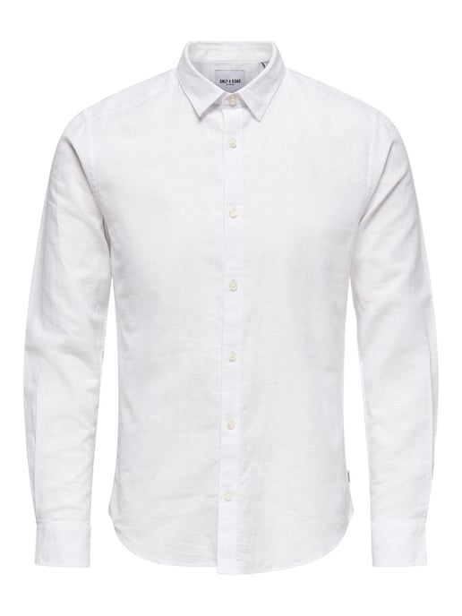 Caiden Long Sleeve Overhemd - Wit - Image 4