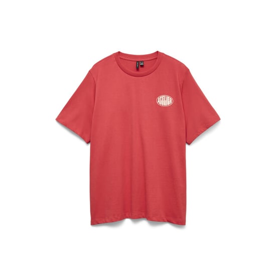 Vero Moda vmalina caty ss top box jrs 10344836 pionsettia summer atelier - Image 1