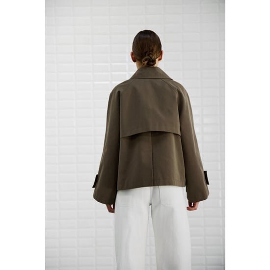 WithBlack Wbljimberly short trench coat - Image 3