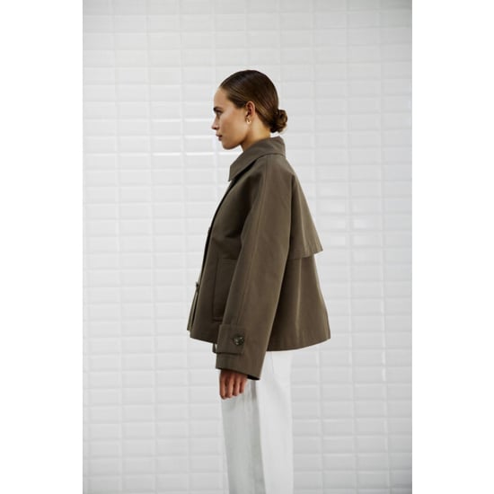 WithBlack Wbljimberly short trench coat - Image 6