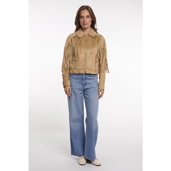 Rino & Pelle Ravenna.7002621 rino&pelle jacket with fringes burlywood - Image 6