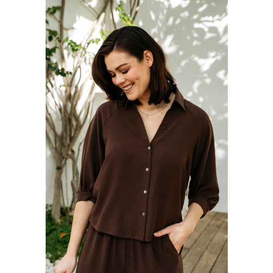&Co Woman &co women blouse marijke chocolate - Image 2