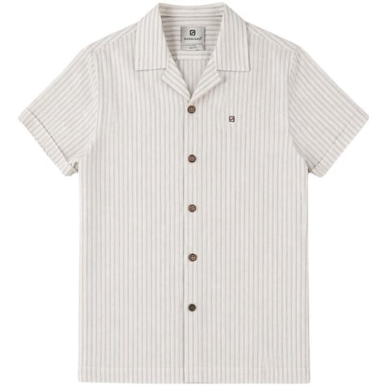 Gabbiano Blouse korte mouw met streepdessin ecru dessin - Image 1