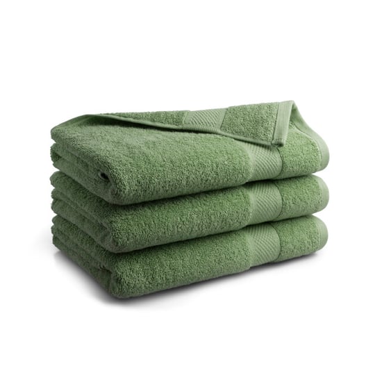 DoubleDry Hotel badhanddoeken 70 x 140 cm – set van 3 – 100% katoen 500 g/m2 – - Image 1