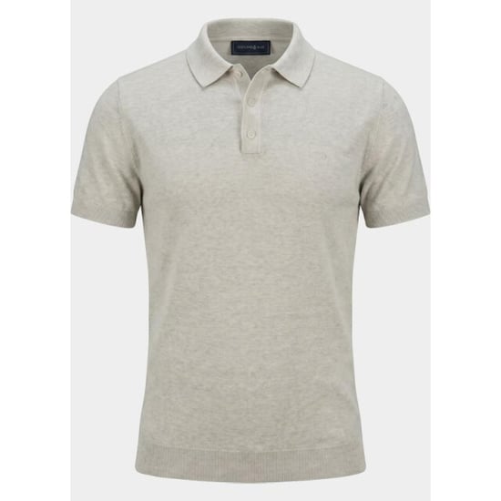 Scotland Blue Polo heren pince knitted polo ss spe26106pi08sb/2501 - Image 4