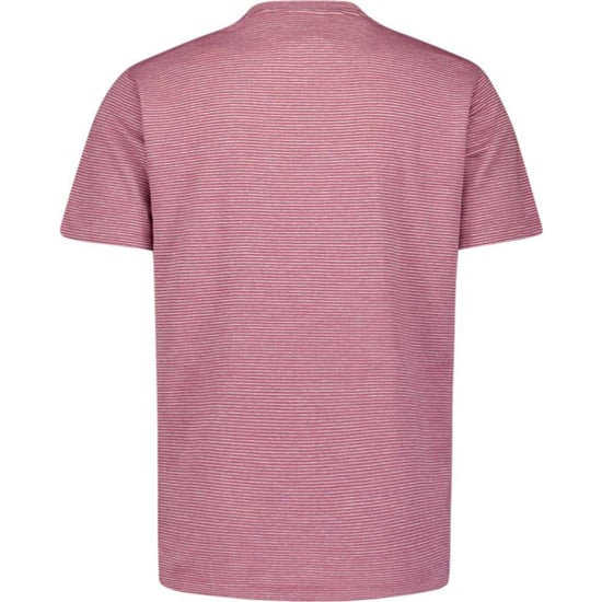 No Excess T-shirt crewneck melange jacquard s dark wine - Image 3