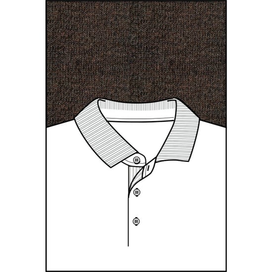 Baileys Polo lange mouw pullover polo collar placke 520063/80 - Image 2