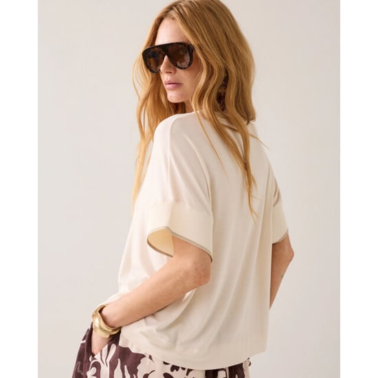 Summum 3s5326-30790 122 top boxy knit trims - Image 3