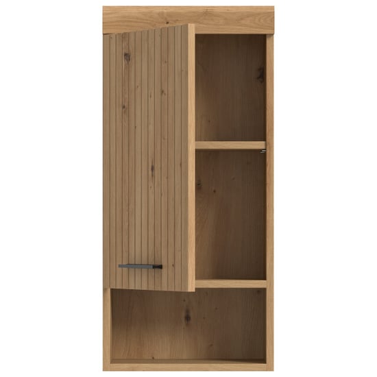 Furnilux Hangende onderkast met schuifdeur moderne badkameropslag in compact - Image 5