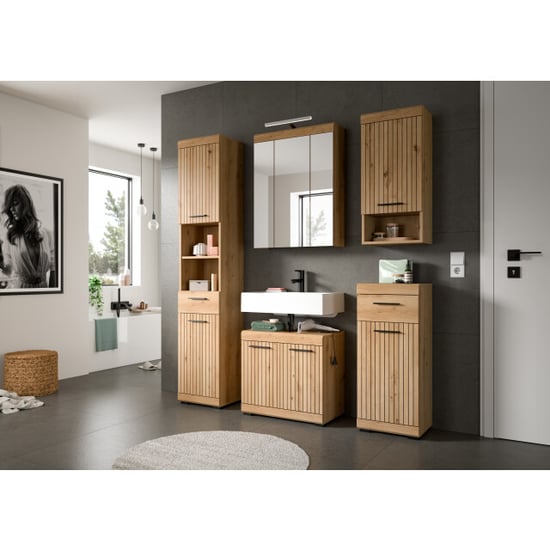 Furnilux Moderne 5-delige badcombinatie in complete set met spiegelkast en - Image 3