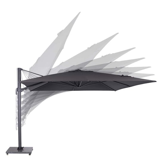 Garden Impressions Hawaii parasol s 250x250 cm carbon black - - Image 2