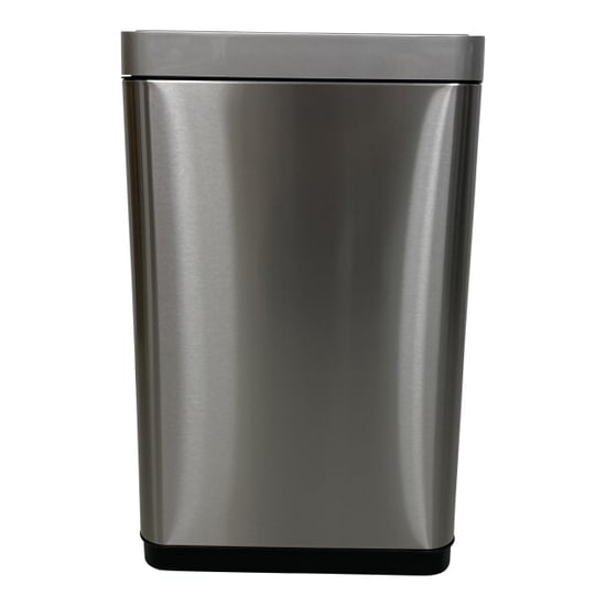 4cookz ® iowa matt stainless sensor prullenbak 50 liter mat rvs - Image 1